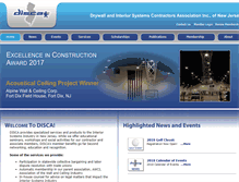 Tablet Screenshot of disca.org